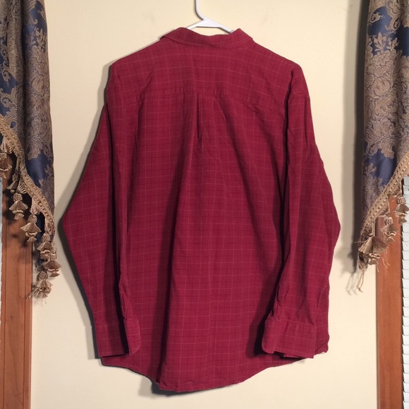 Izod XL Men’s brick red shirt. - Picture 3 of 5